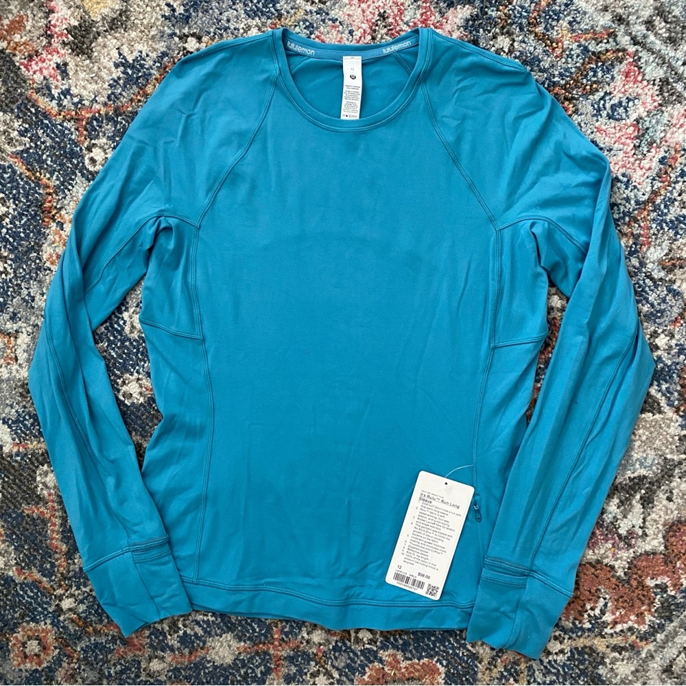NWT Lululemon Its Rulu Run Long-Sleeve Sz 12